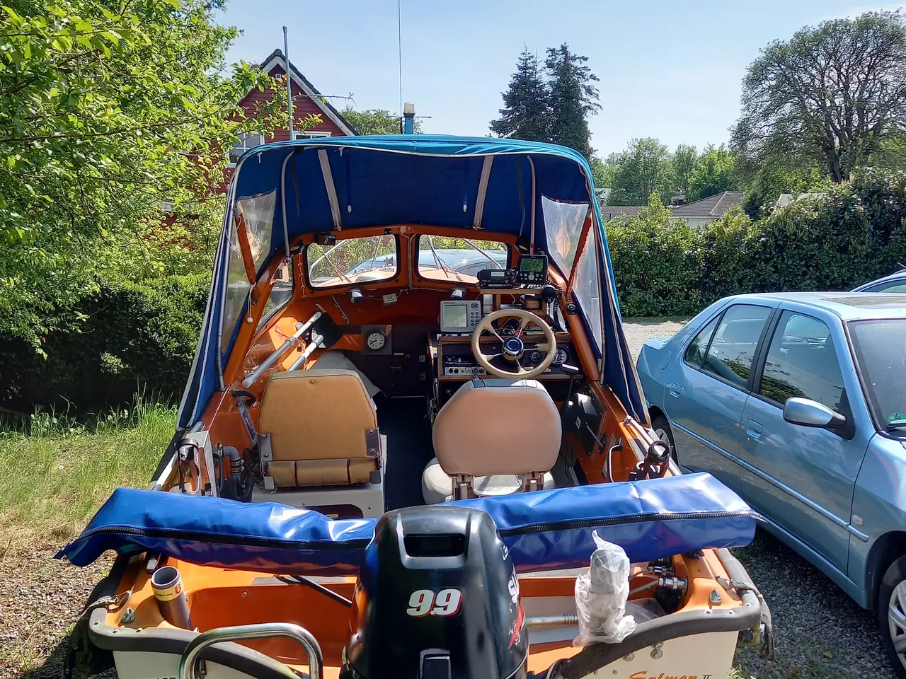 Billede 9 - Båd med trailer og motor 4750 Lundby