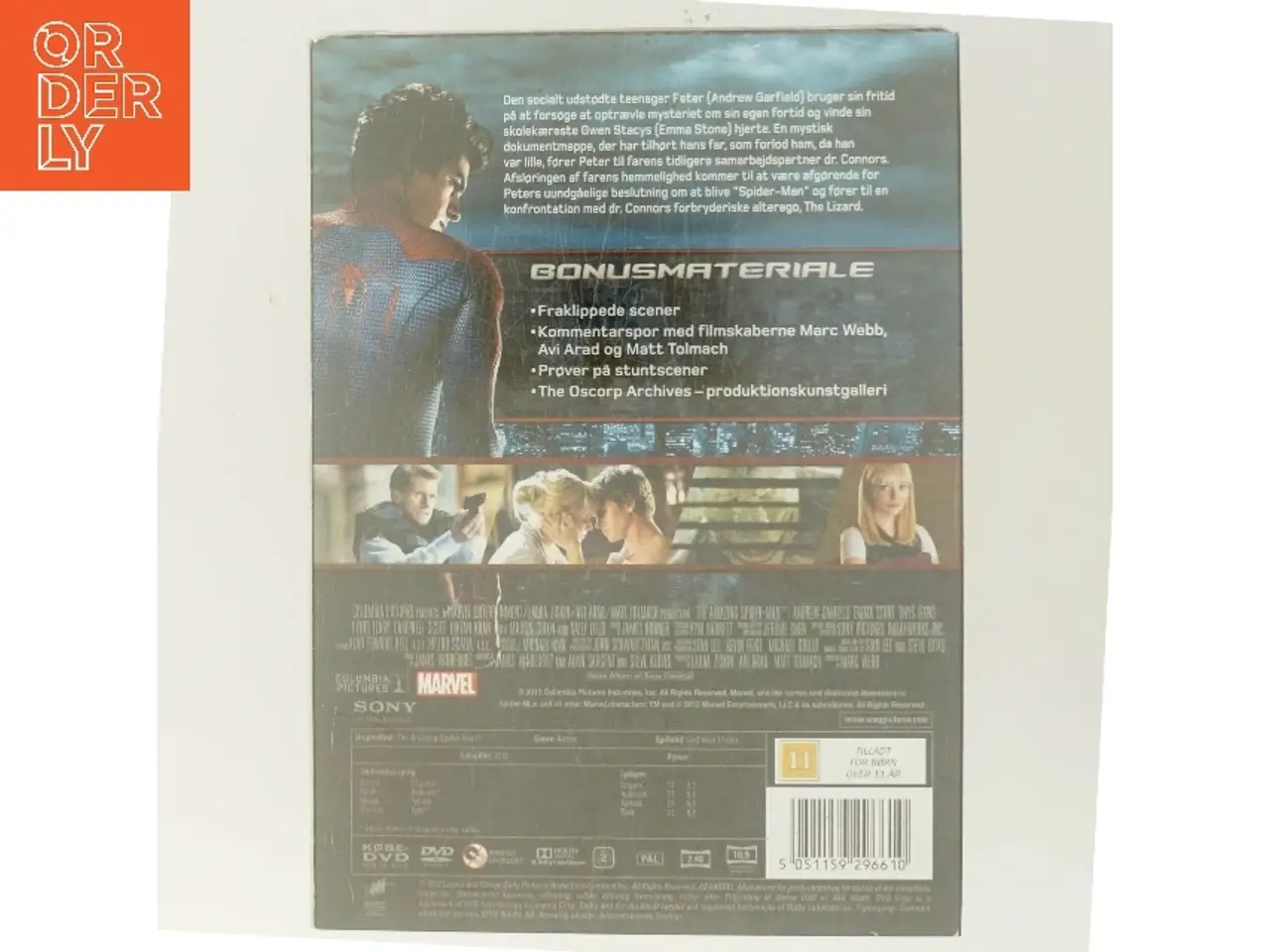 Billede 3 - The Amazing Spider-Man med Andrew Garfield (DVD)