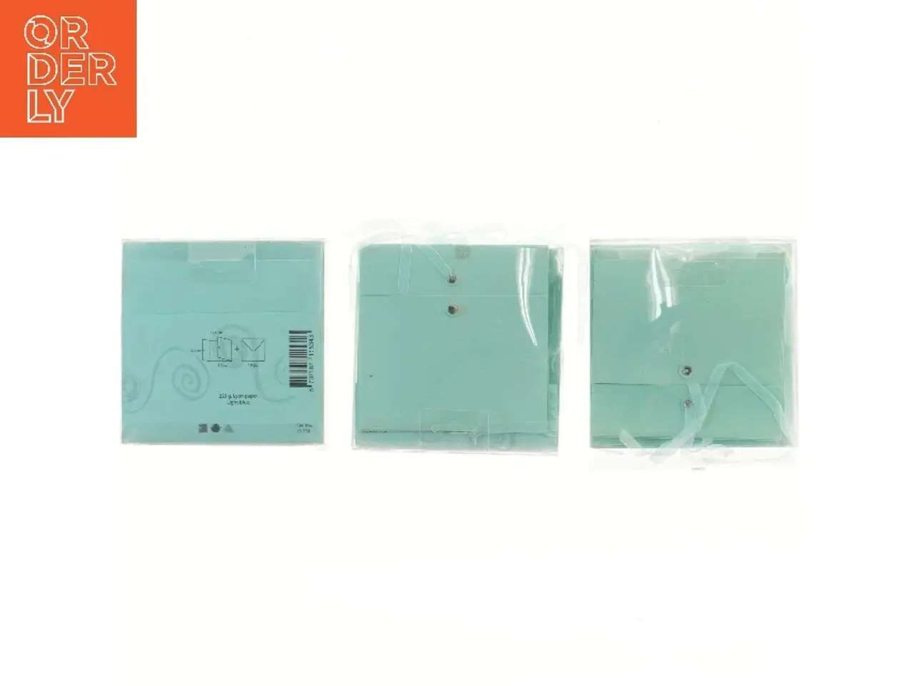 Billede 2 - Kreativt invitations sæt (str. 12,5x12,5 cm)