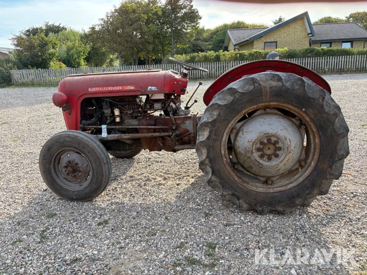 Billede 5 - Veterantraktor Massey Ferguson 35