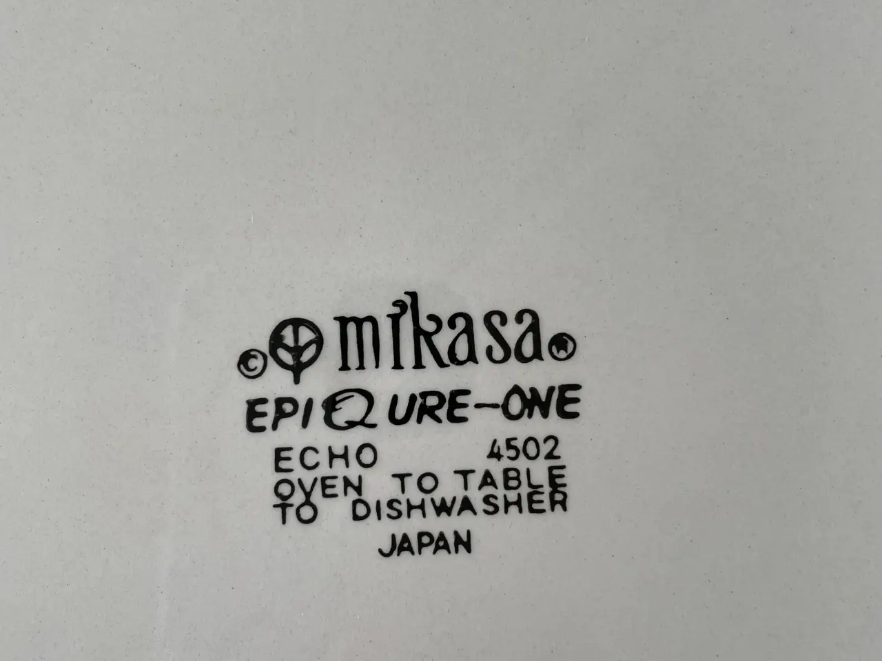 Billede 3 - Mikasa japanske pizza tallerkner