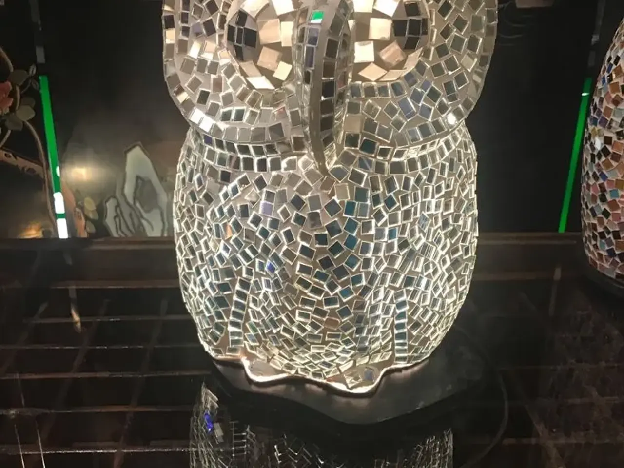 Billede 1 - Ugle bordlampe