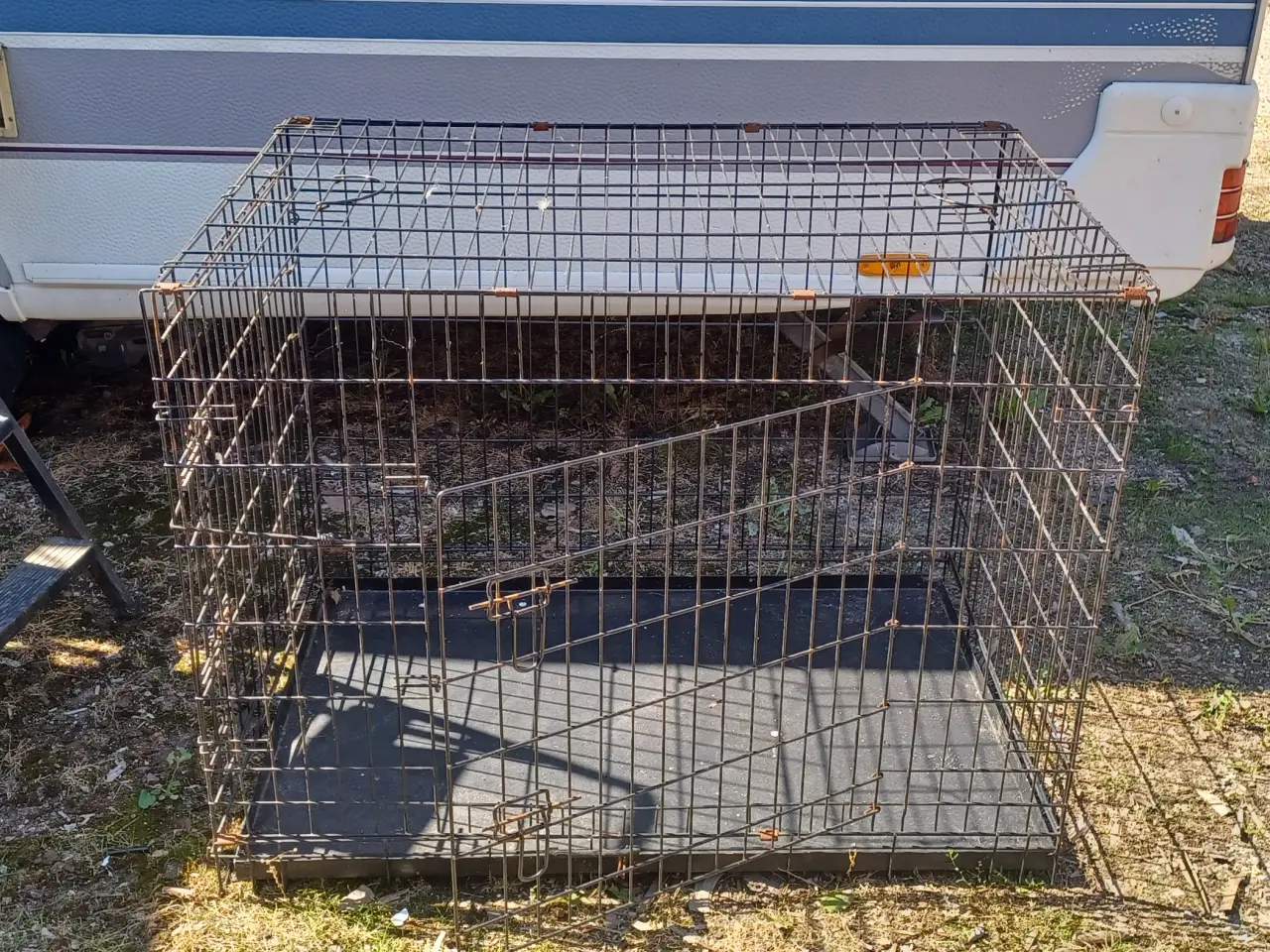 Billede 1 - stor hundetransportbur
