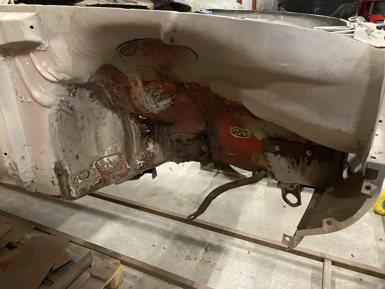 Billede 3 - Opel kadett c sælges som rå karosseri
