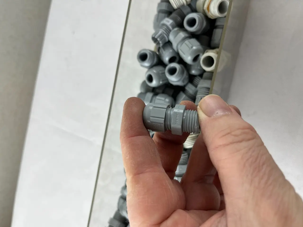 Billede 10 - LAPP SKINTOP ST PG7 kabel Glands Polyamide Gray