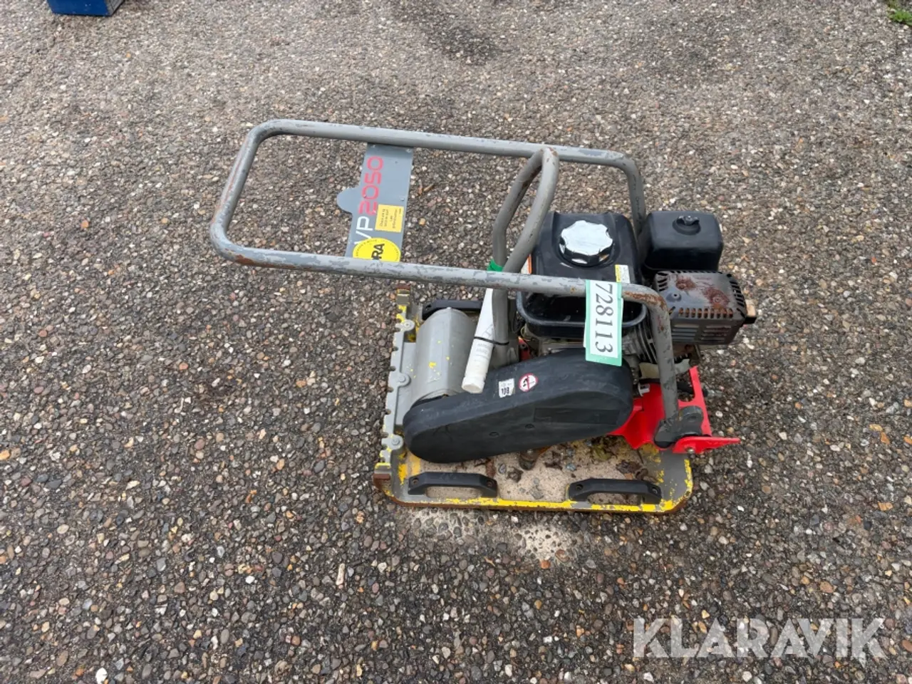 Billede 6 - Pladevibrator Wacker VP2050A 1 styk