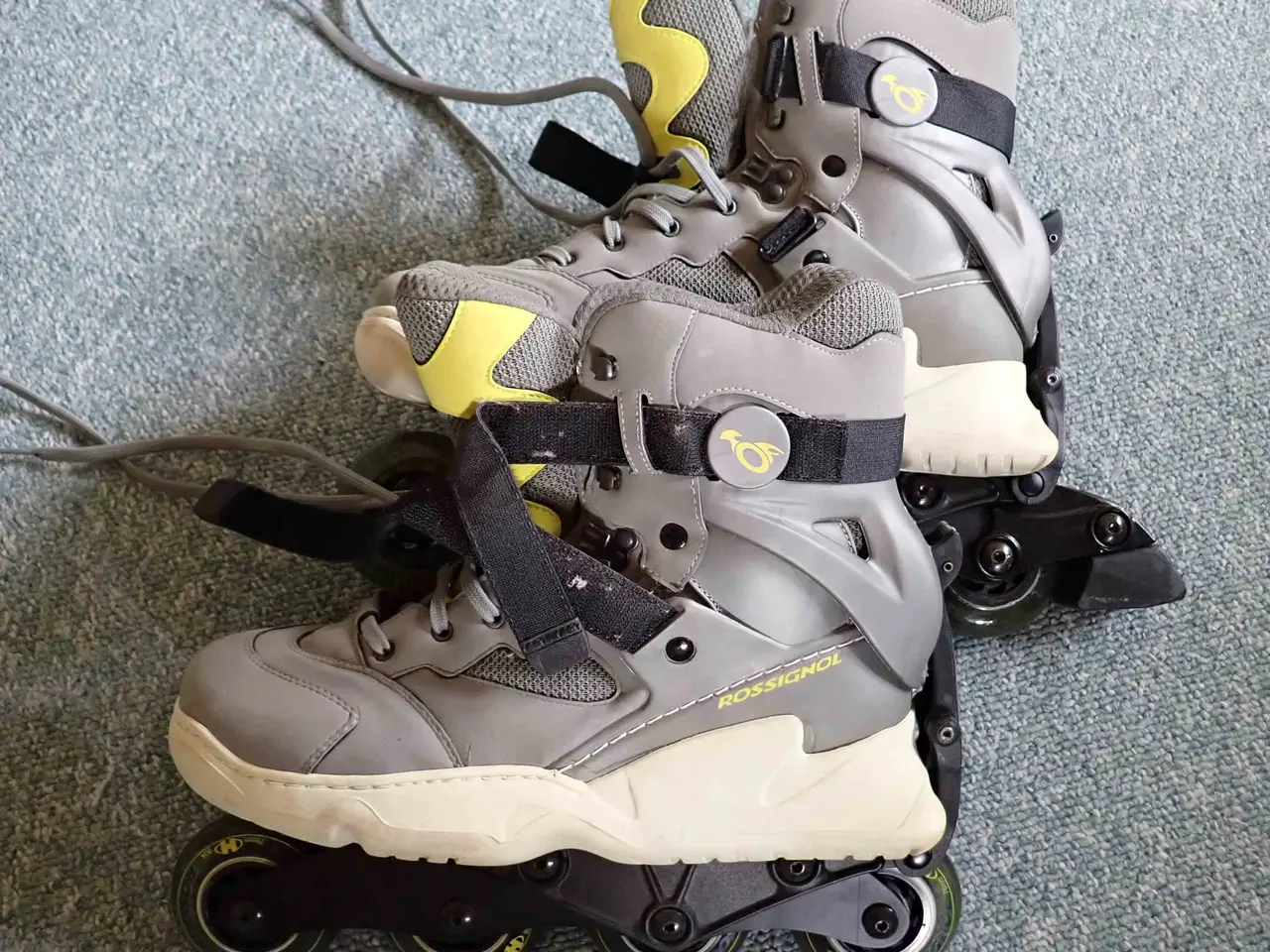 Billede 1 - Rossignol inline rulleskøjter incl. beskyttelse
