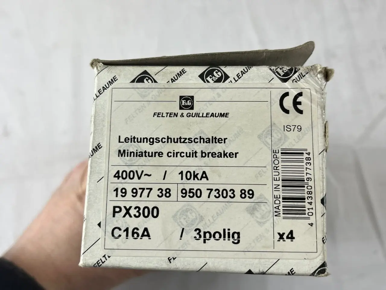 Billede 2 - Felten & Guilleaume PX300 C16A 3‑Pole 400V 10kA 2x