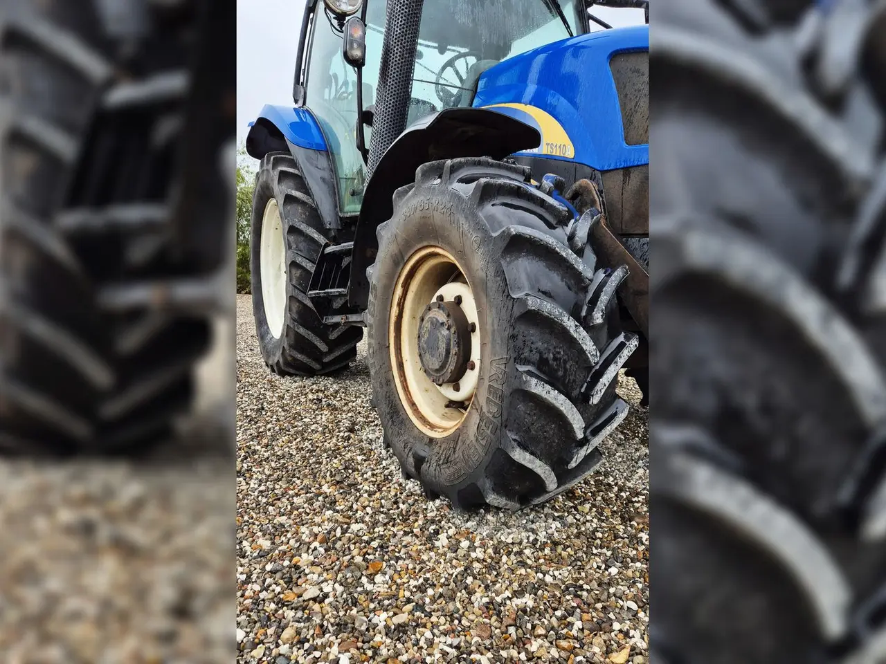 Billede 11 - New Holland TS110A / kun 3.500 driftstimer / frontlift og PTO / Electro command