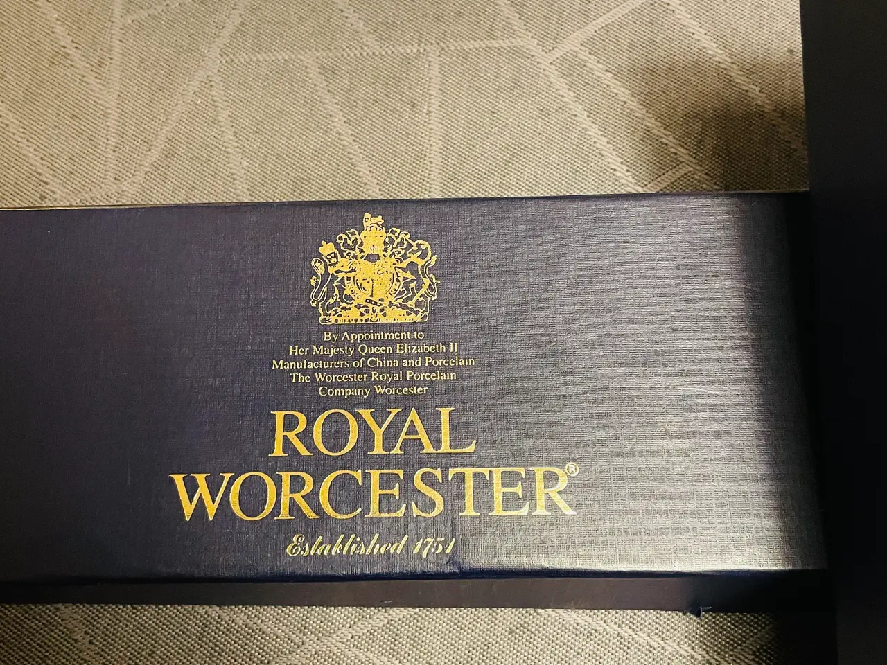 Billede 8 - Flot Royal Worcester kagefad m. kagespade