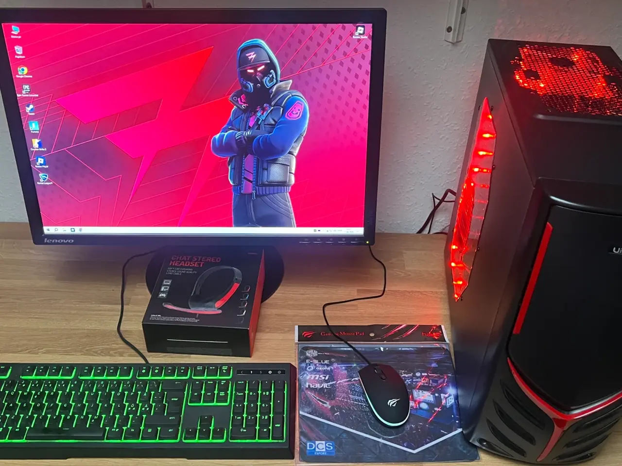 Billede 2 - Gamer PC Sæt, Fortnite, CS, Roblox, Minecraft