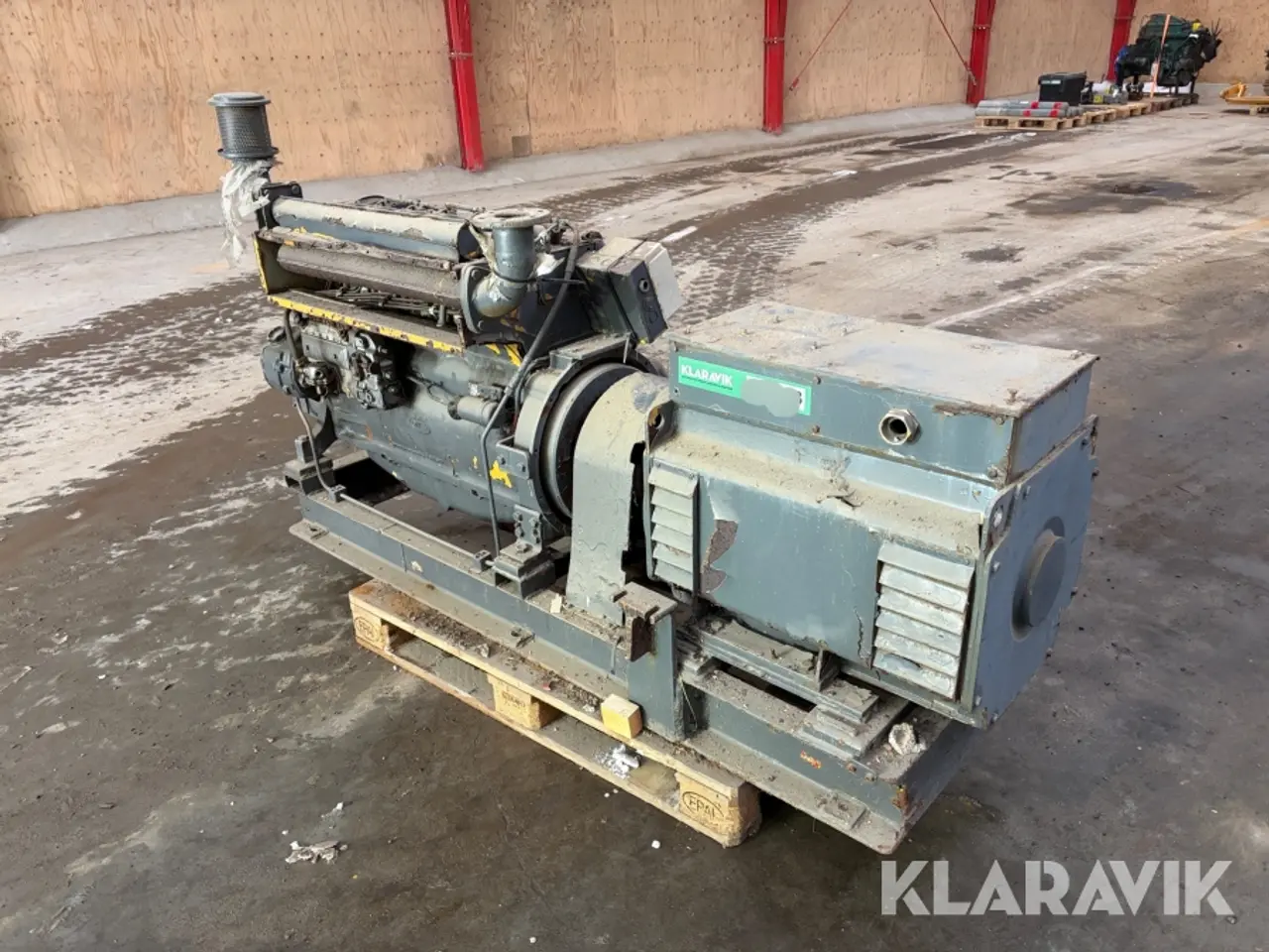 Billede 1 - Generator anlæg MWM Diter D327-6