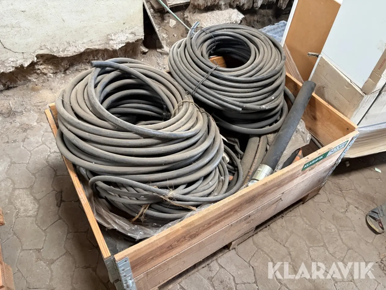 Billede 1 - Hydraulikslanger blandet, 1 palle
