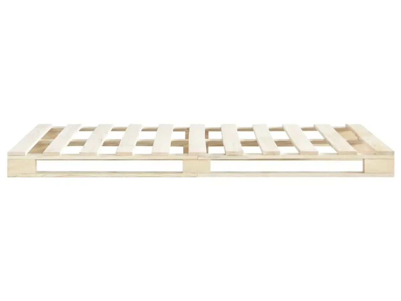 Billede 3 - Pallesengestel 140x200 cm massivt fyrretræ