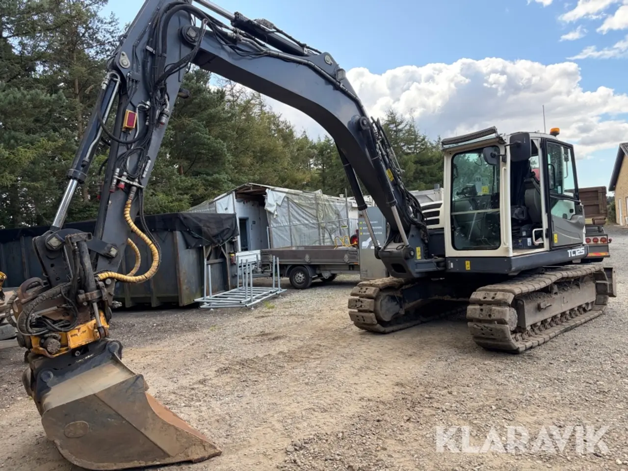 Billede 1 - Gravemaskine Terex Tc125