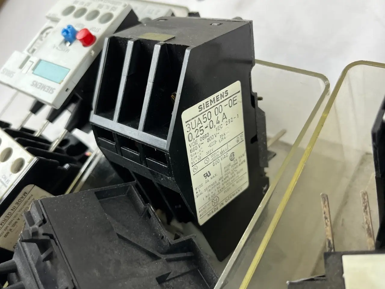 Billede 12 - Siemens kontaktor Overload relæ parti 3TH 3UA 3UX