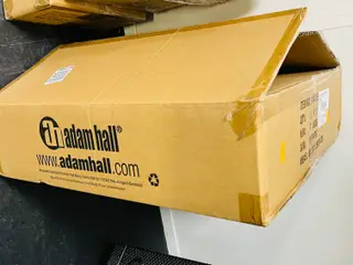 1 stk. Rack Skuffe ADAMHALL Rack Drawer 2U steel
