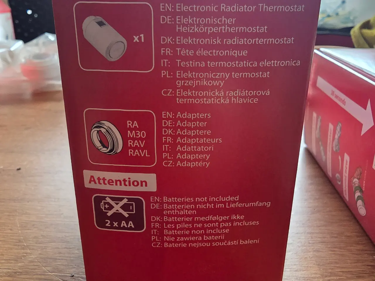 Billede 3 - Danfoss Living Eco elektronisk radiator termostat