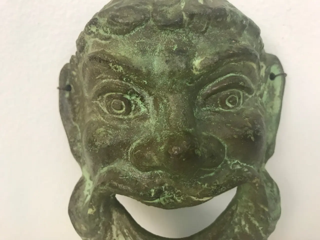Billede 4 - Maske i bronze (vintage)