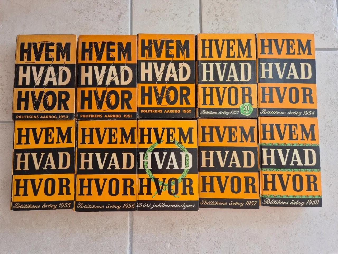 Billede 3 - Hvem Hvad Hvor, Politikens Årbøger
