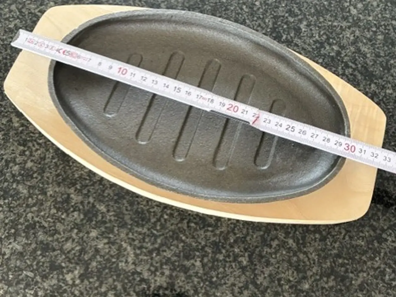 Billede 4 - Steak tallerkener (jern på træfod)