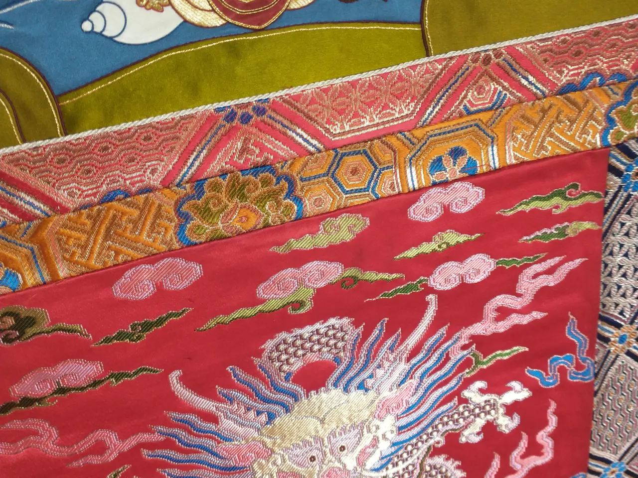 Billede 4 - Tibetansk thangka - Grøn Tara