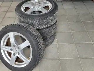 Vinterdæk med alufælge