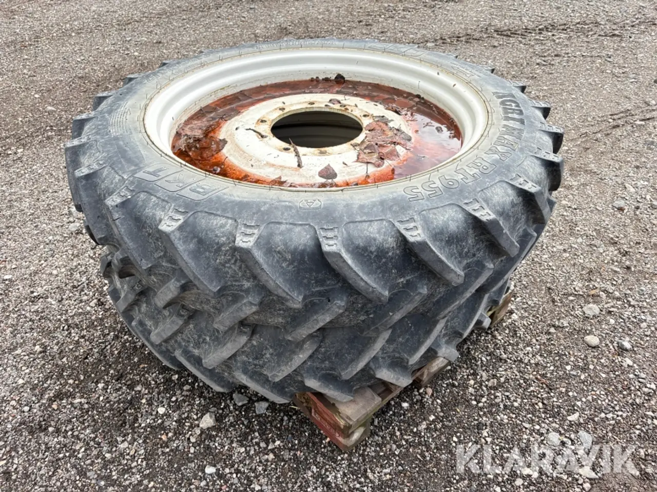 Billede 5 - Traktorhjul BKT Agri Max RT955 270/95R36 2 styk