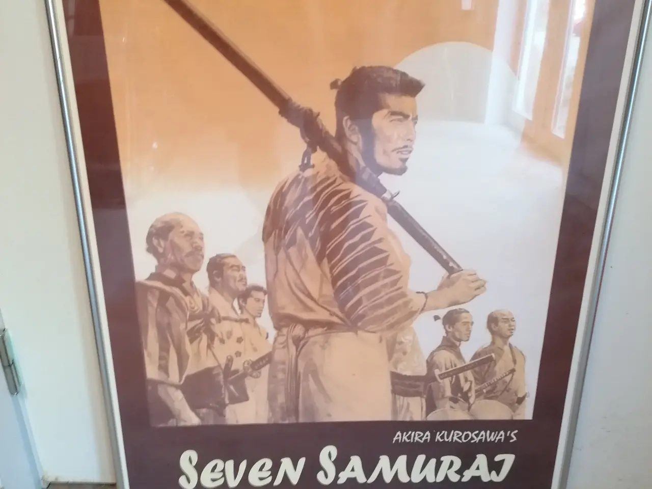 Billede 1 - Flot Stor Film Plakat Akira Kurosawa Seven Samurai