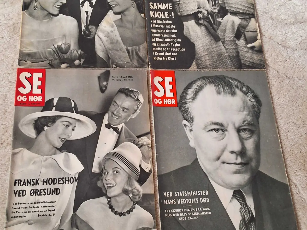 Billede 1 - Se og Hør blade