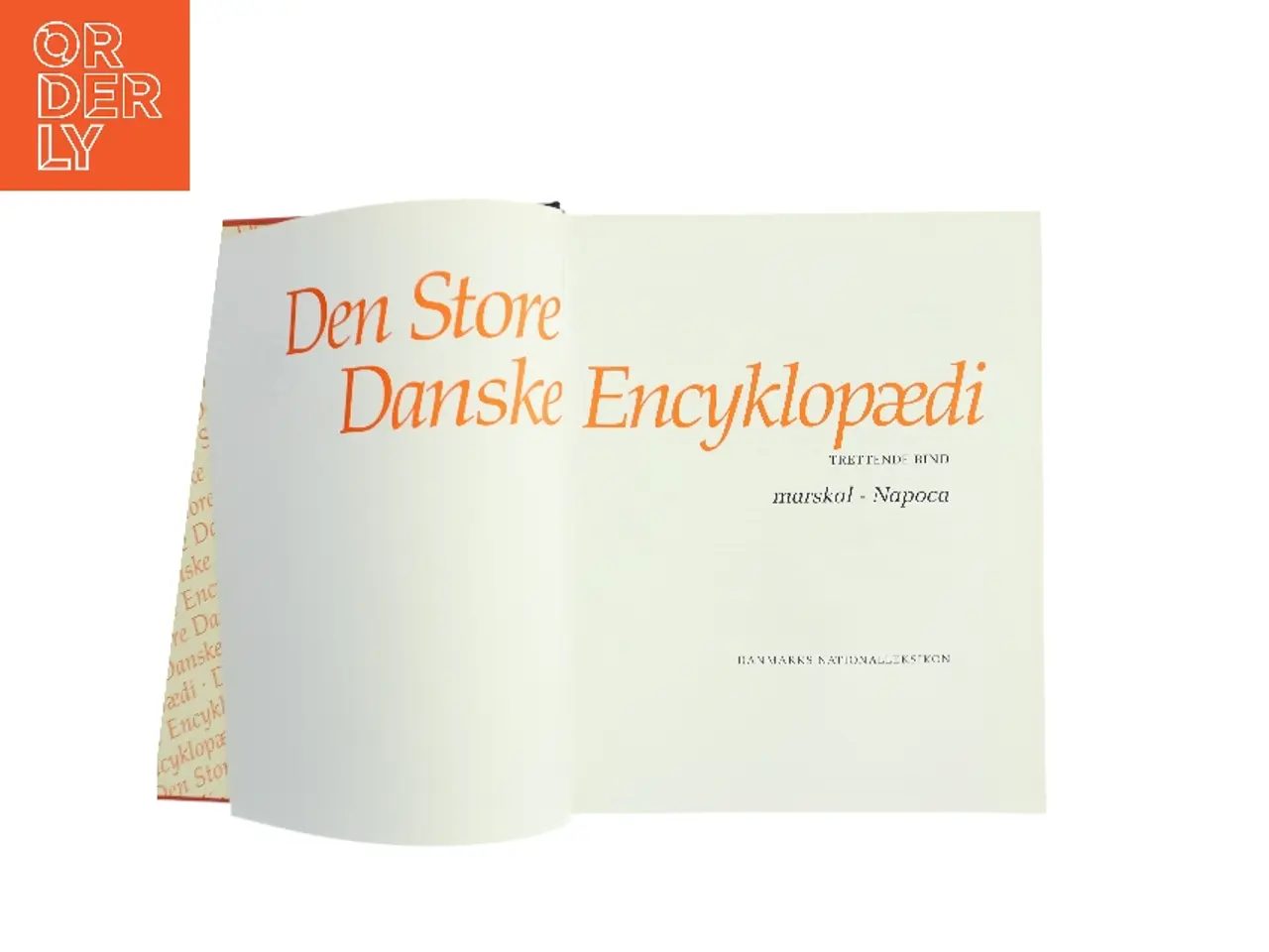 Billede 1 - Den Store Danske Encyklopædi. Bind 13: marskal - Napoca af Danmarks Nationalleksikon (Bog)