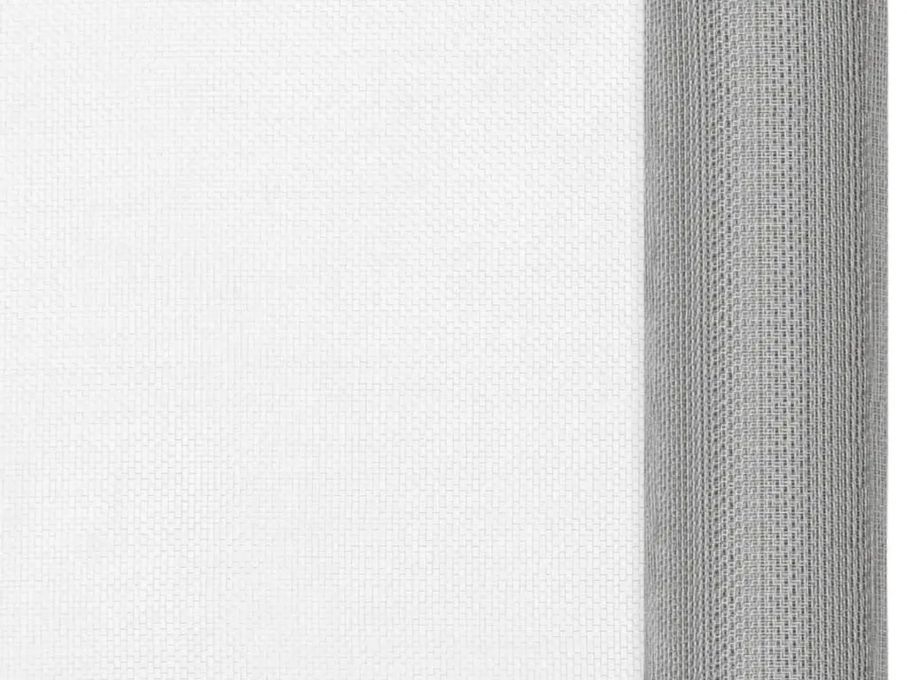 Billede 2 - Net i rustfrit stål 80 × 500 cm - sølvfarvet trådnet til insektnet og hegn