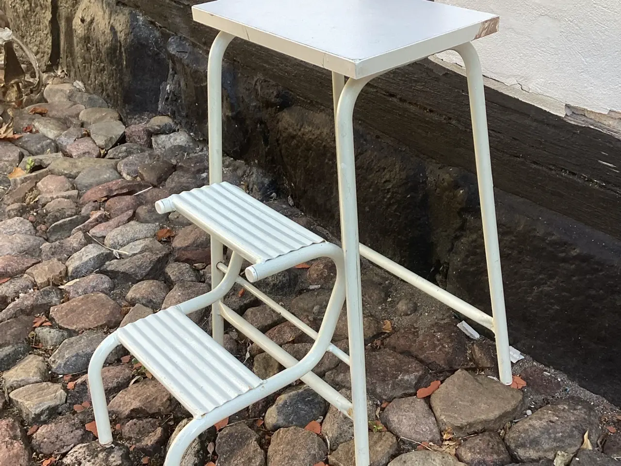 Billede 1 - Retro taburetter med trin