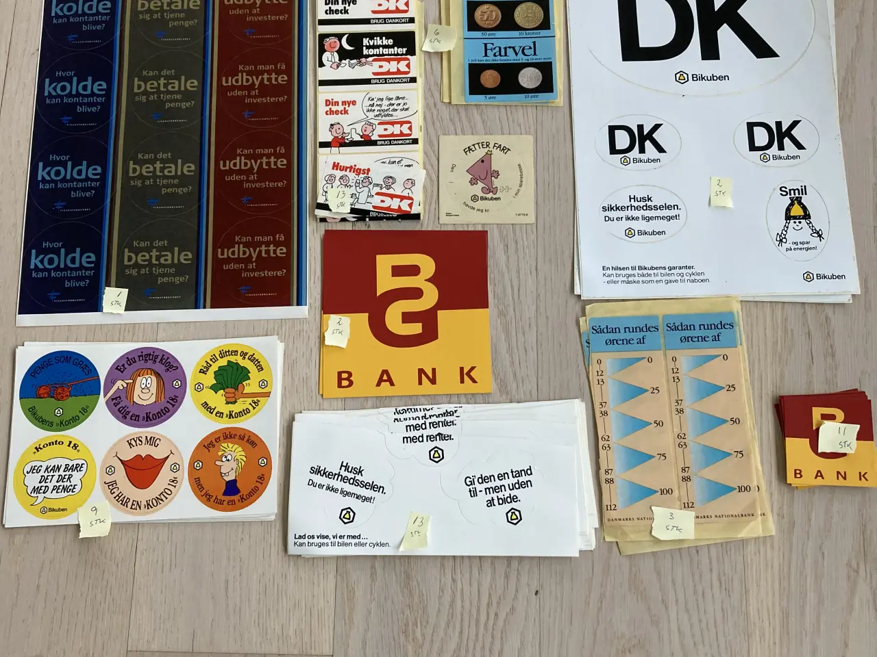 Billede 4 - Klistermærker fra 1970’erne primært