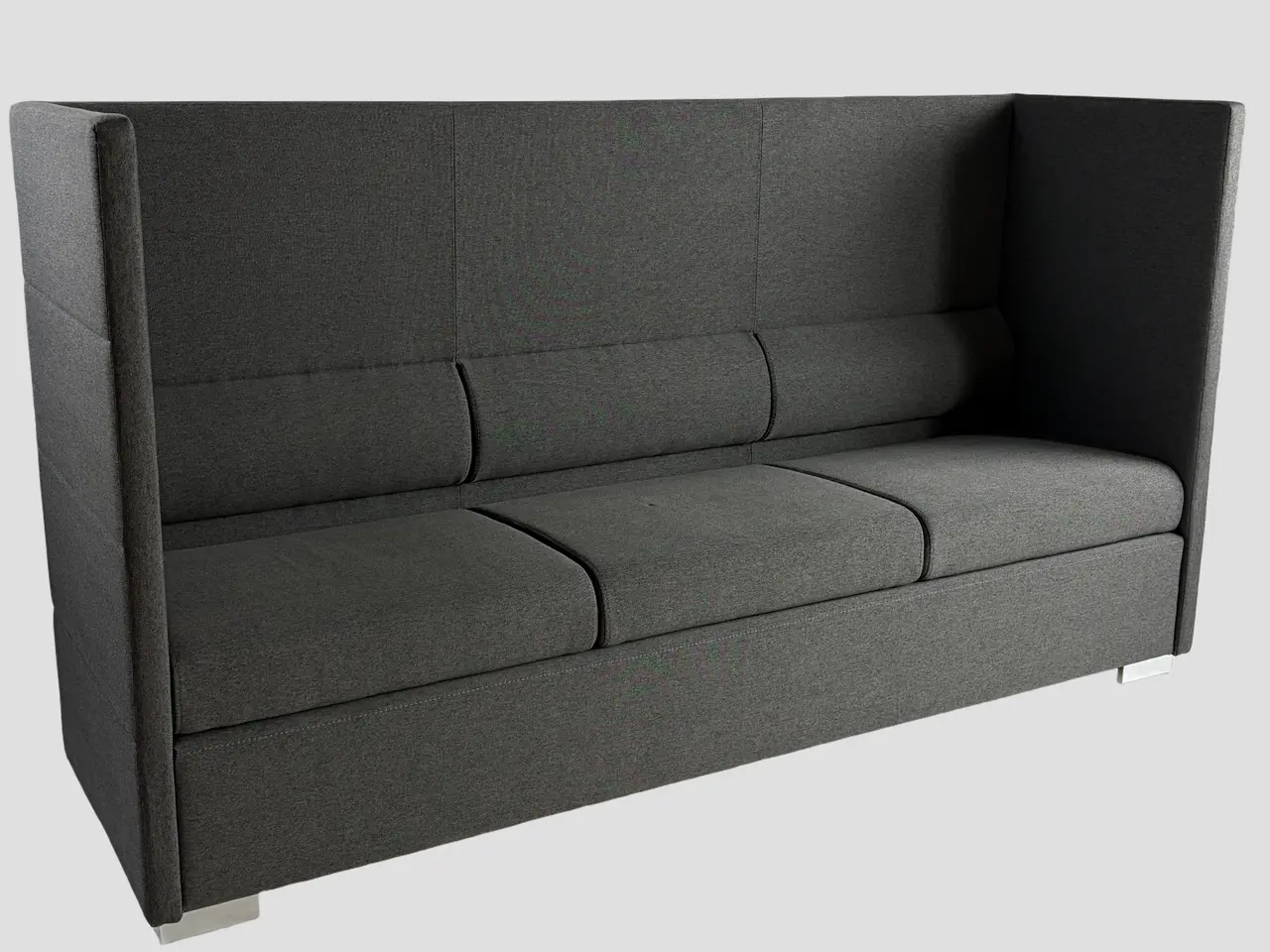 Billede 1 - Office2Go Private Line Sofa – Mørkegrå