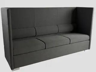 Office2Go Private Line Sofa – Mørkegrå