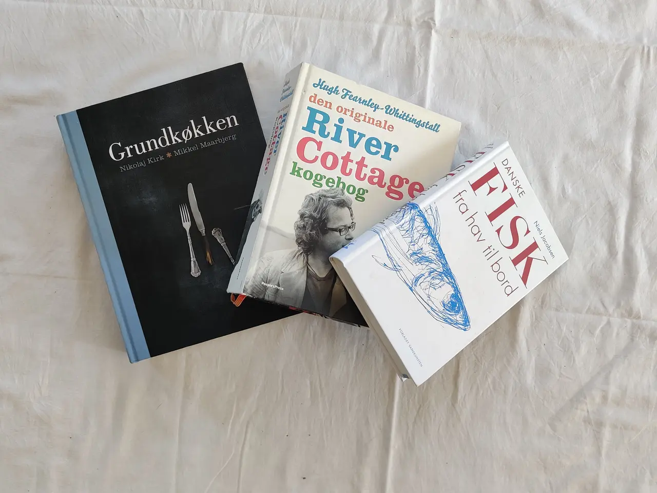 Billede 1 - Nikolaj Kirks Grundkøkken, River Cottage & fisk