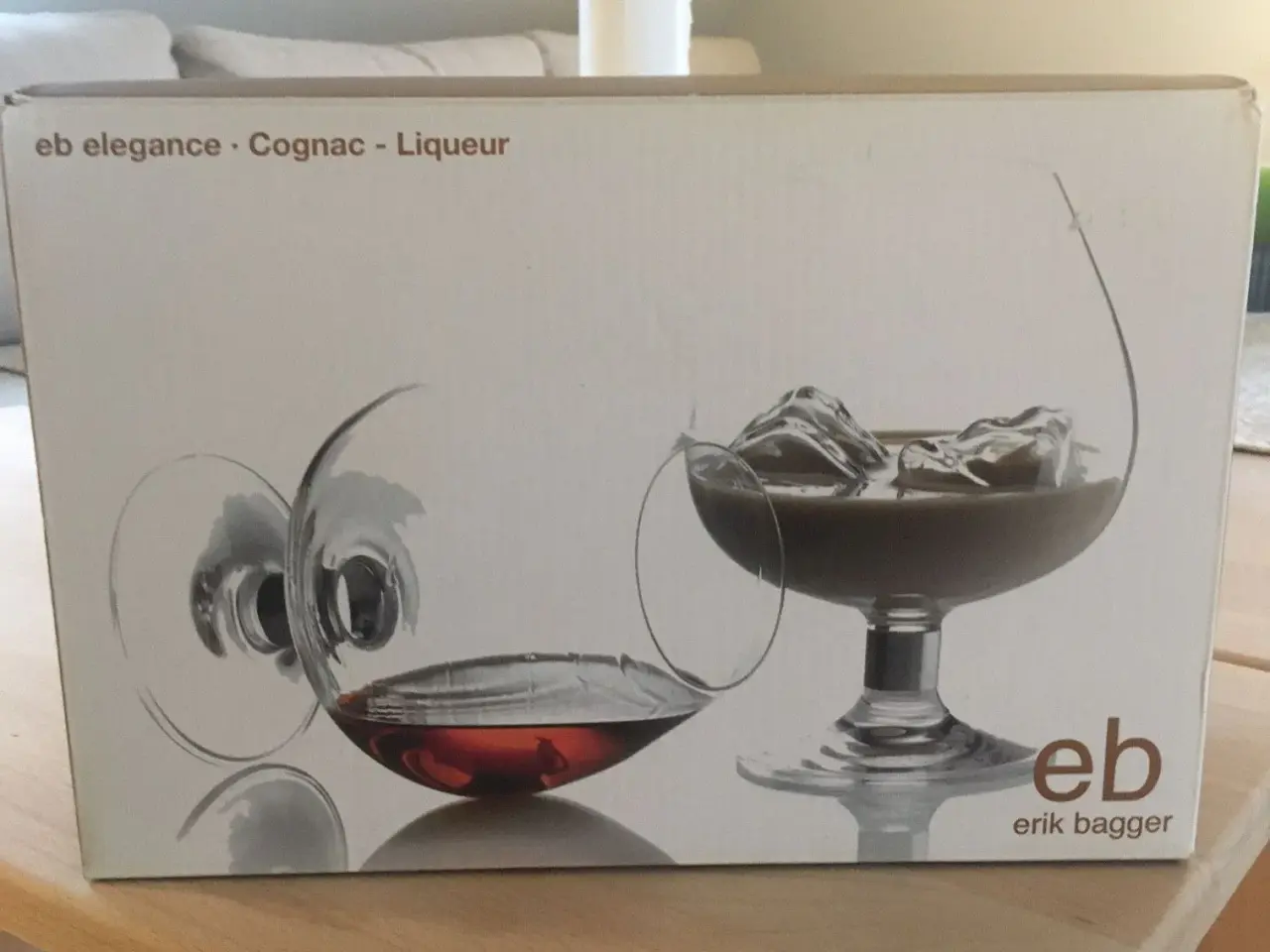 Billede 1 - Erik Bagger, 2 stk. cognacglas