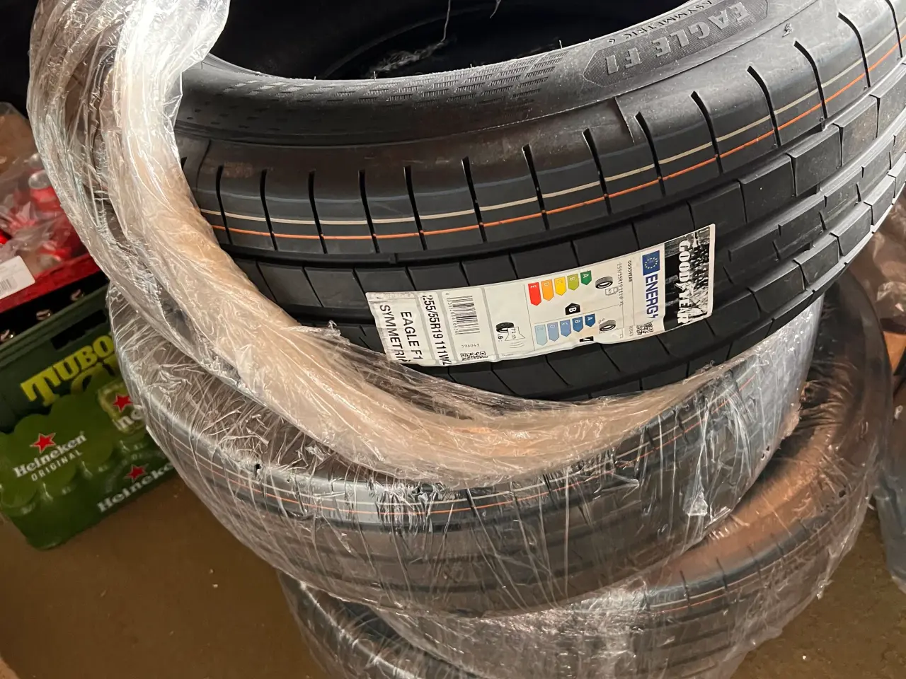 Billede 1 - 255/55 R19 111Y XL – helt nye dæk