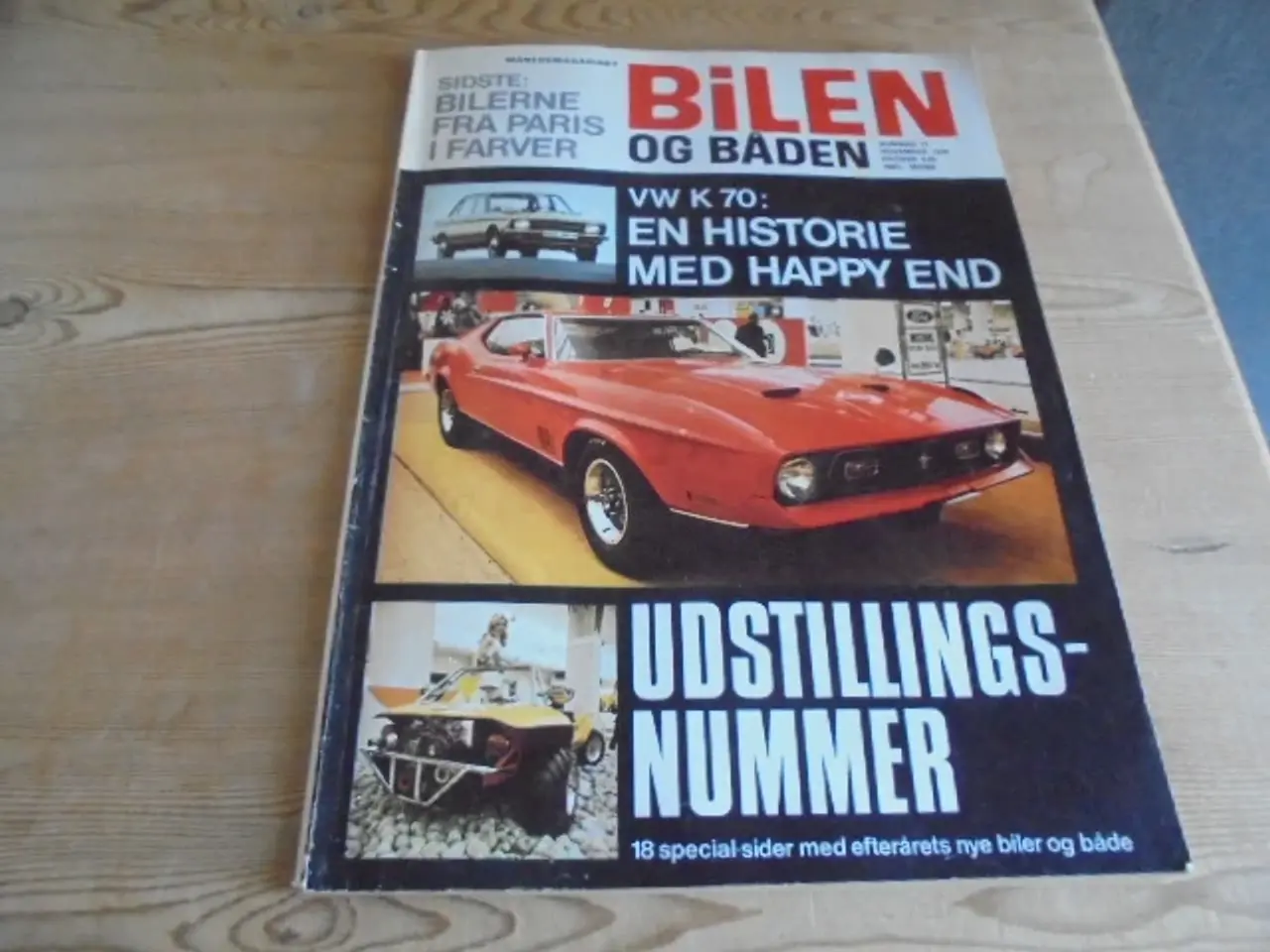 Billede 1 - Bilen og båden nr. 11 fra 1970