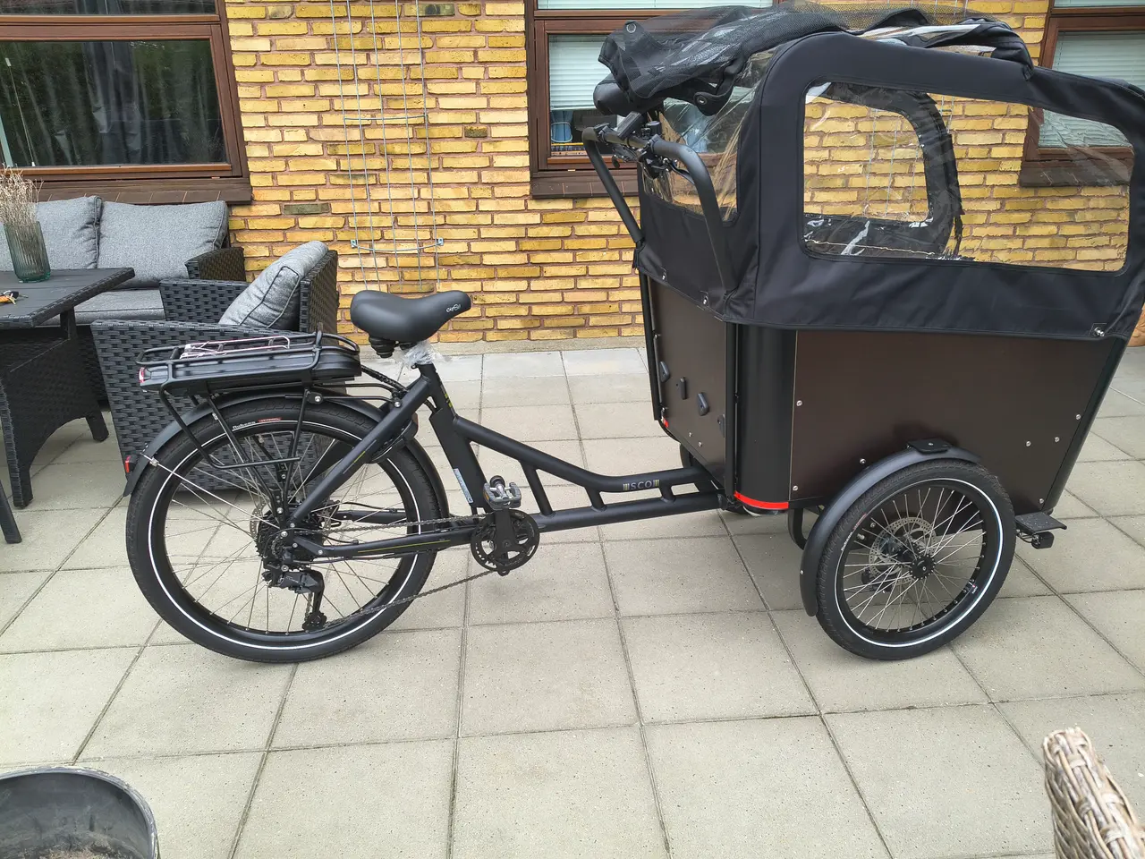 Billede 20 - SCO Premium E-Cargo lad elcykel 15AH - sort