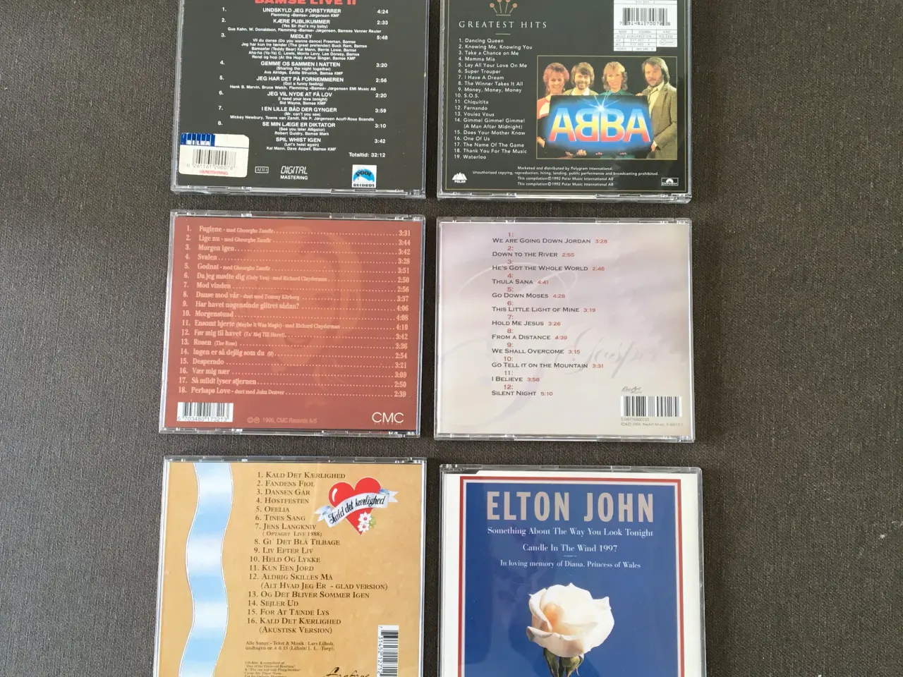 Billede 2 - Cd’er Bamse,ABBA,Lars Lilholt,Lene Siel,Elton John