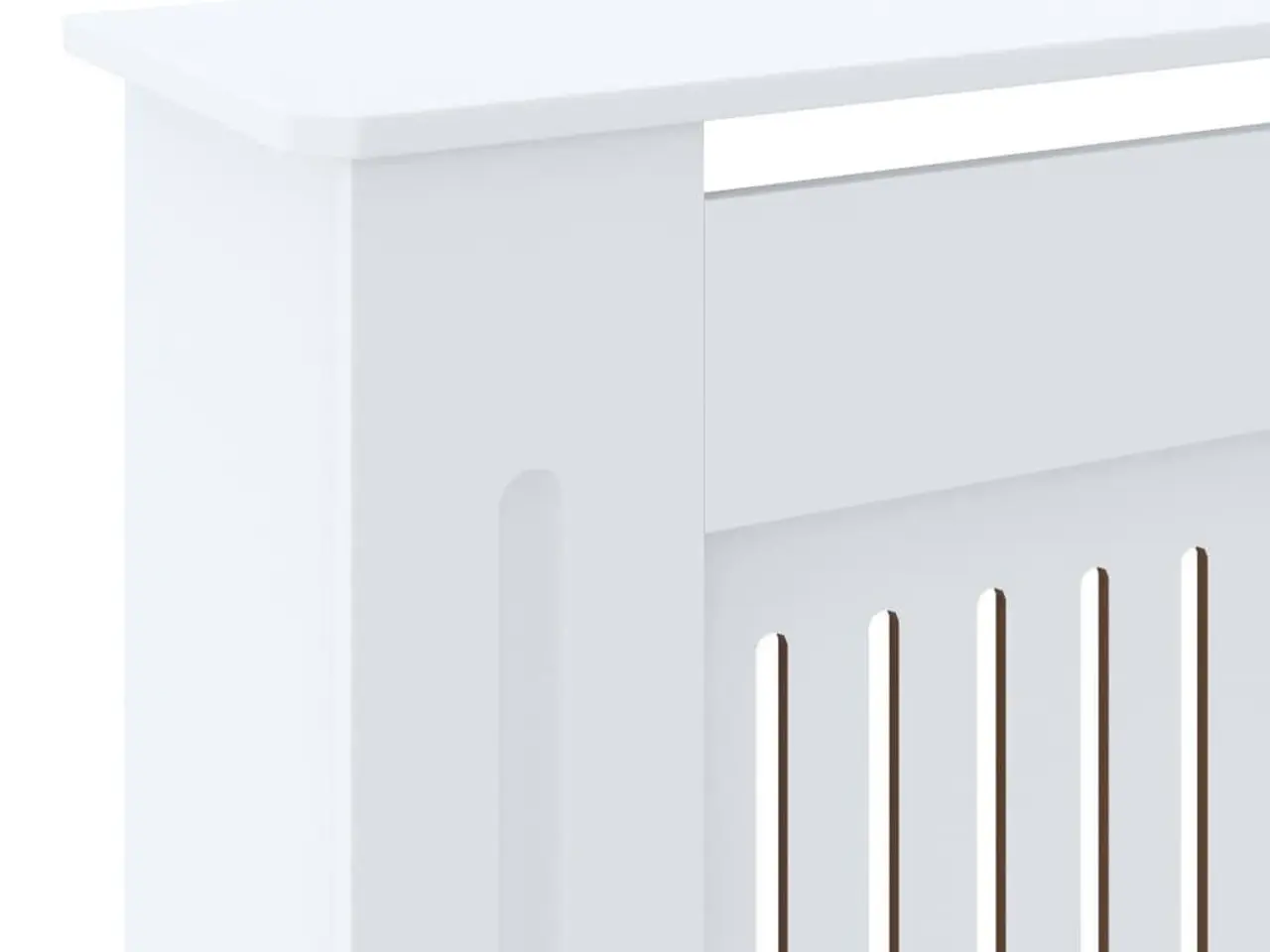 Billede 6 - Radiatorskjuler 205 cm MDF hvid