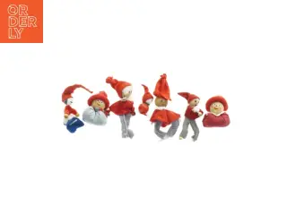 Nissefigurer i stof (str. Størrelse, 5 x 4 cm)
