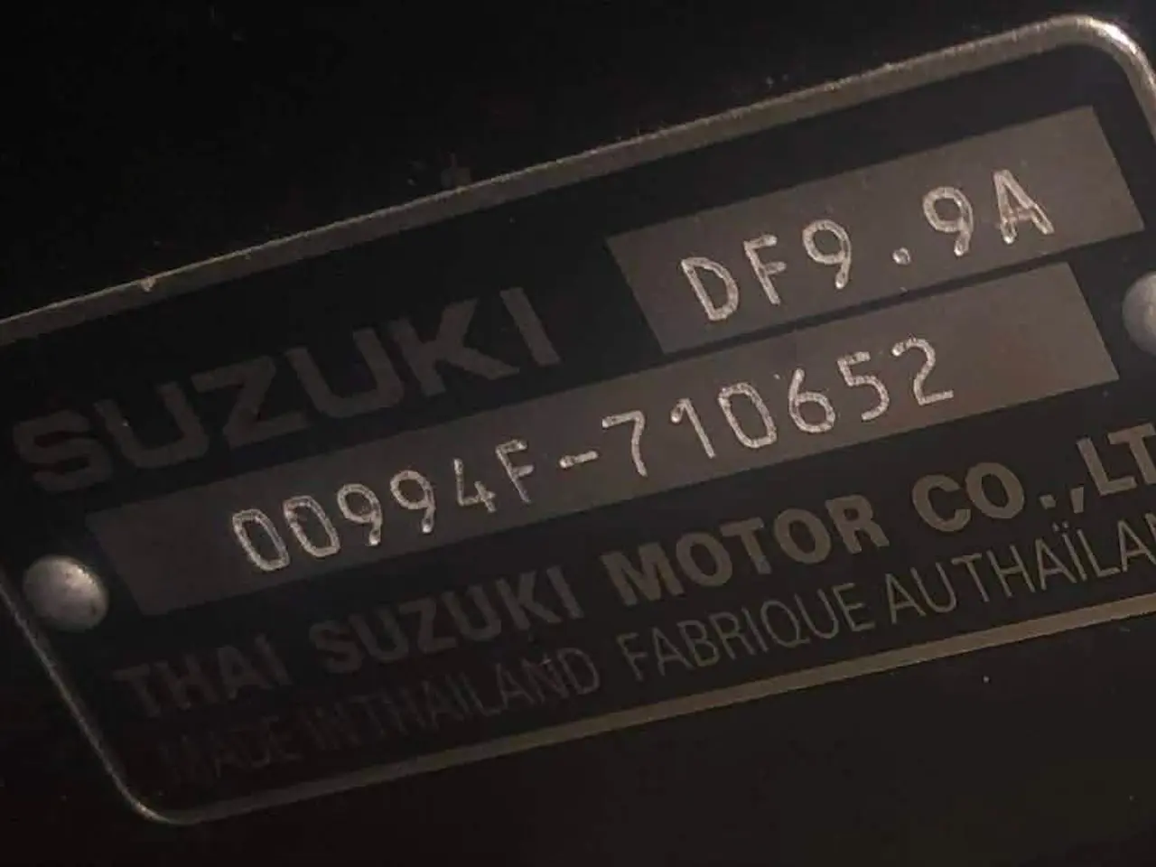 Billede 4 - Suzuki 9,9 fabriksny