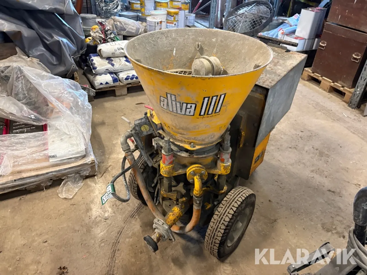 Billede 5 - Beton sprøjte Aliva SIKA 246.5 med slange