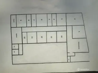 Øverste etage med elevator