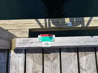 Bådplads i Sønderborg lystbådhavn H35