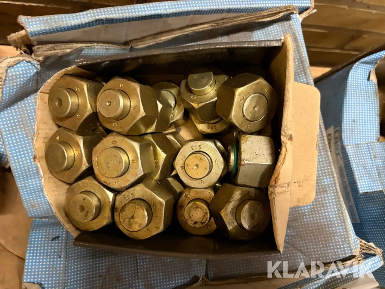 Billede 10 - Lot - Fittings, SAE flanger, og kuglehaner - 1 palle