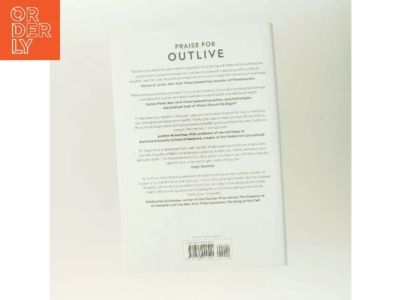 Billede 3 - Outlive : the science & art of longevity af Peter Attia (Bog)